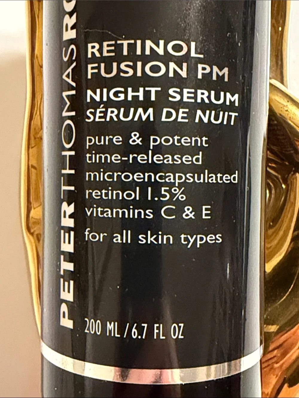 Peter Thomas Roth Mega Retinol Fusion PM Night Serum. 6.7 oz/ 200ml